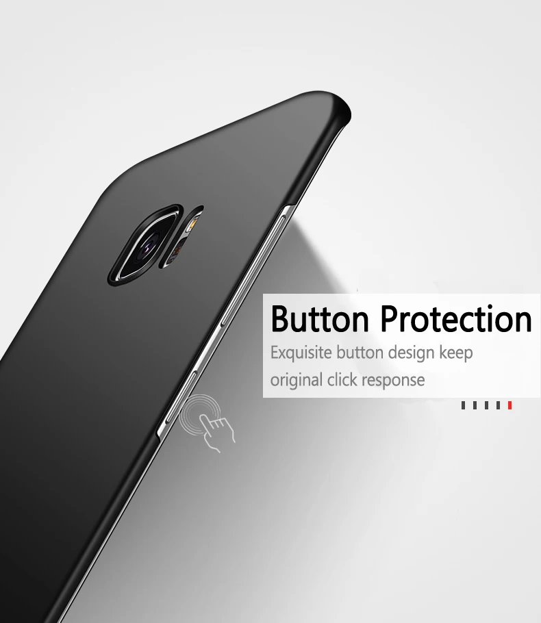 Для samsung Galaxy S6 Edge чехол MSVII палец кольцо тонкий чехол для samsung S6 S 6 жесткая задняя крышка из ПК чехол для Galaxy S6 Edge
