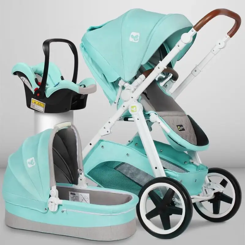 Крутая детская четырехколесная тележка европейская двухсторонняя подвеска