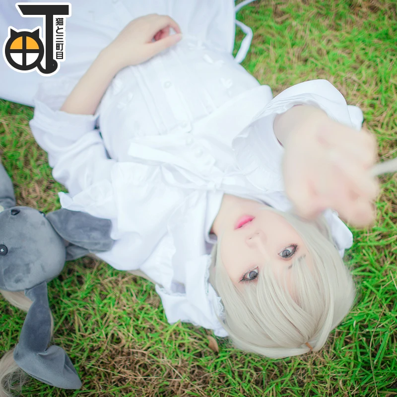 Косплей-костюм Yosuga No Sora Kasugano белое кимоно японская игра в одиночество где мы