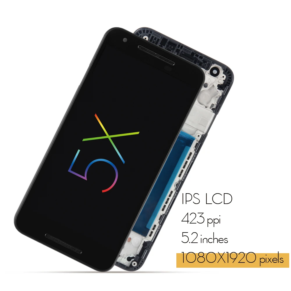 Без битых пикселей 5 2 &quotЗамена H790 H791 ЖК Nexus 5X дисплей для LG сенсорный экран