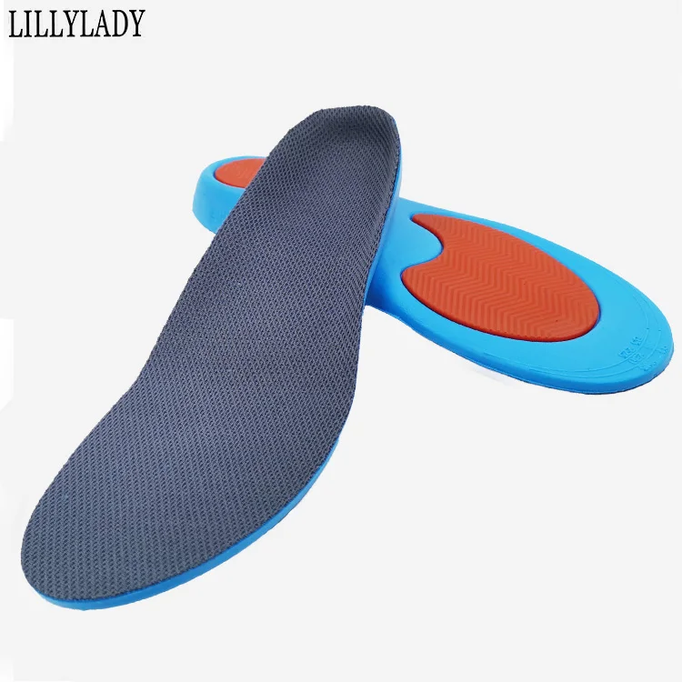 Sports PU Orthotics Arch Support Shoes Insoles Flat Feet Running Breathable for feet Man Women Orthopedic Pad | Обувь
