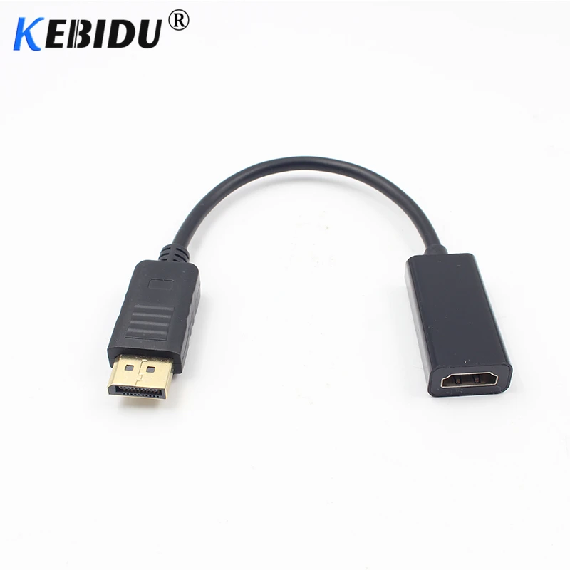 Адаптер kebidu 1080P DP в HDMI-совместимый Кабель-адаптер порт дисплея HDMI-com' HDTV