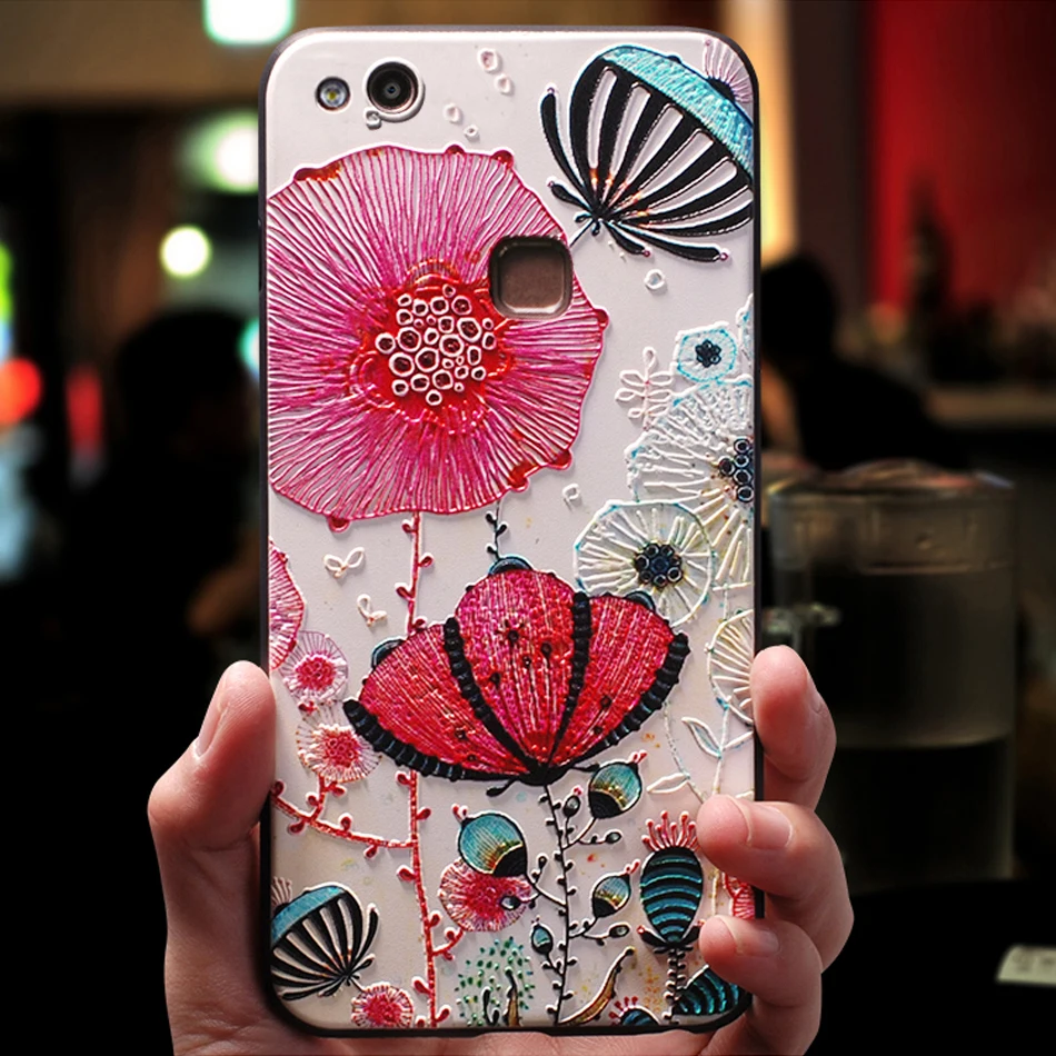 YonLinTan чехол, чехол, чехол для huawei p10 lite p 10 lite p10lite, Роскошный чехол для телефона nova lite, милый 3d чехол