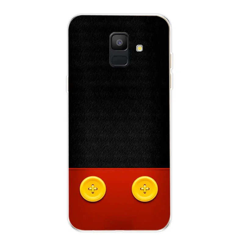 Роскошный чехол из ТПУ для Samsung Galaxy A600 A600F A6 2018 чехлы Чехлы Силиконовые серьги Henna