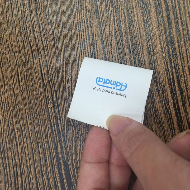 2 цвета Индивидуальные складные этикетки для ухода за одеждой с принтом бирка