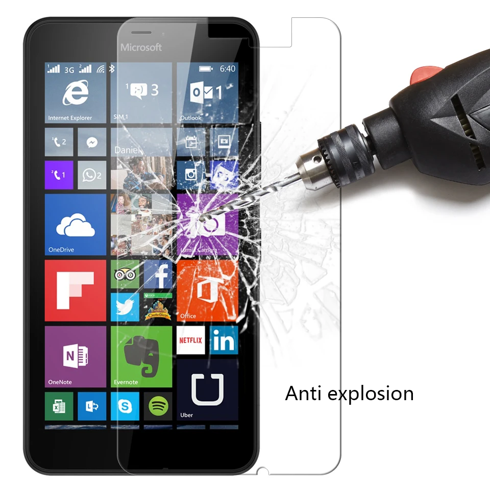 Wolfsay 2 шт стекло для Lumia 640 XL Защитная пленка экрана закаленное Microsoft Nokia 640xl