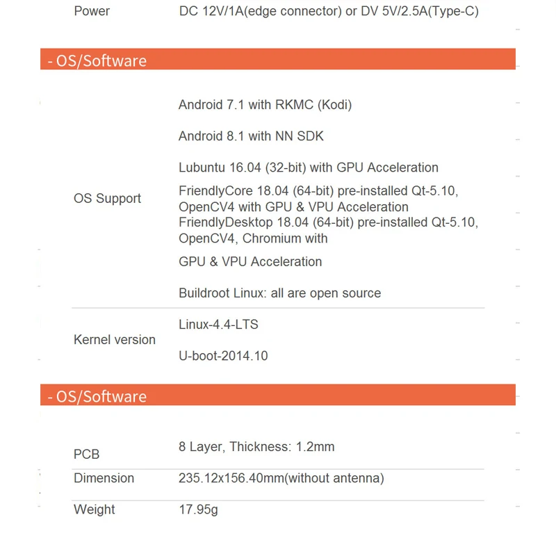 SOM-RK3399 AI Developer kit WiFi BT Поддержка Гбит/с Ethernet и двухэкранный дисплей Android/Ubuntu/QT/buildroot HDMI IN/OUT