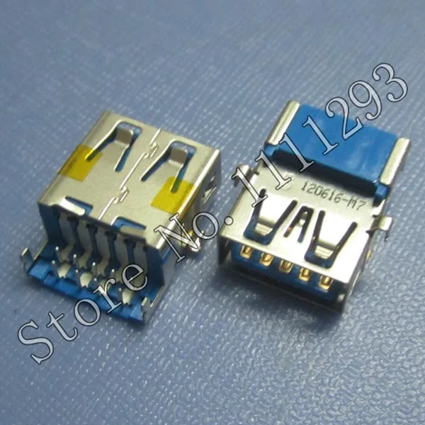 10pcs/lot 3.0 USB Jack Socket Connector for Lenovo E49A E49L G480 B580 B590 K2450 K29 K49 K49A Y50C K80-20 Z51-70 USB3.0 Port |