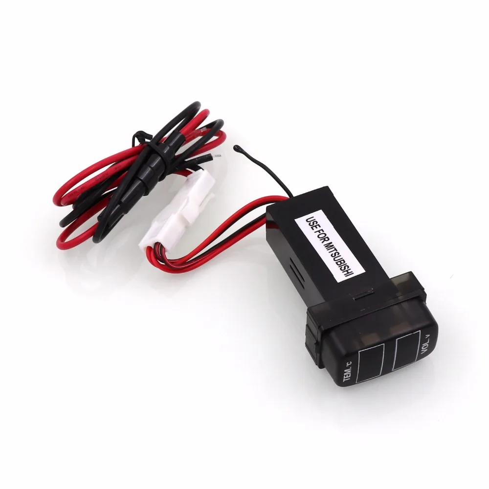Автомобильный Интерфейс 12V специальная конструкция с Напряжение и Температура Дисплей Применение для Mitsubishi, asx, lancer, outlander pajero