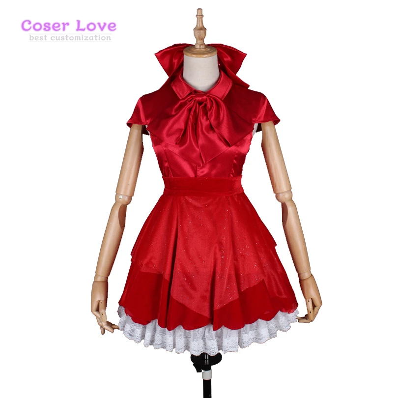 LoveLive Aqours Takami Chika Косплей Костюм Платье для вечеринки Хэллоуин Рождественский