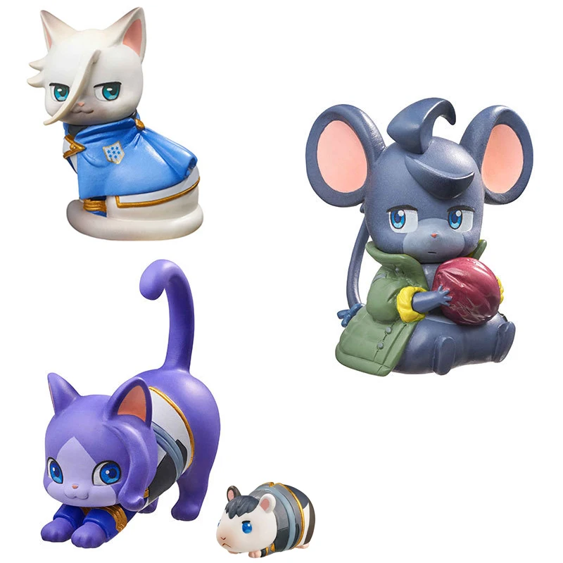 Экшн-Фигурка Кот и мышь из ПВХ 6 шт./компл. | Игрушки хобби