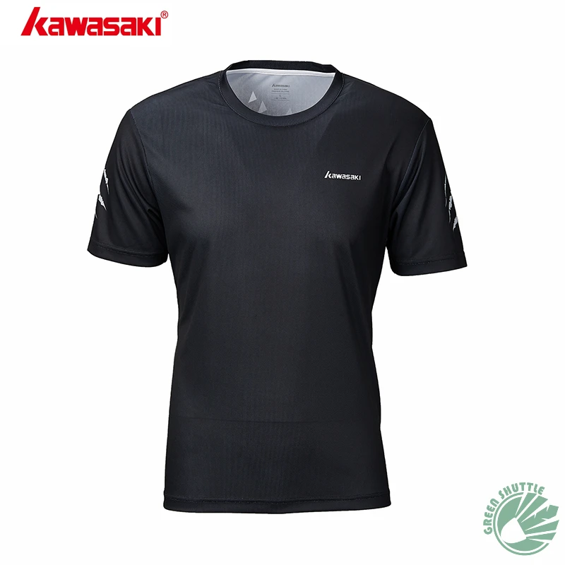 Новая Профессиональная Летняя мужская футболка для бадминтона Kawasaki 2020 с