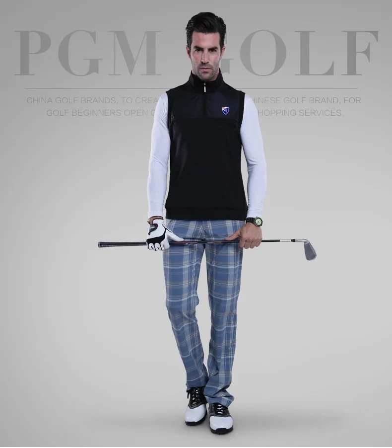 Мужские Нескользящие кроссовки PGM коричневые непромокаемые из воловьей кожи