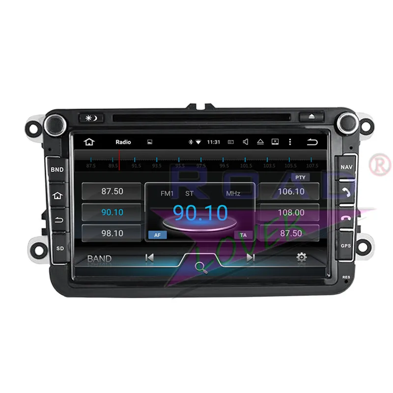 Roadlover Android 8 0 автомобильный DVD плеер для VW Sagitar Jetta Magotan Passat CC Touran Tiguan Sharan Caddy T5 Стерео