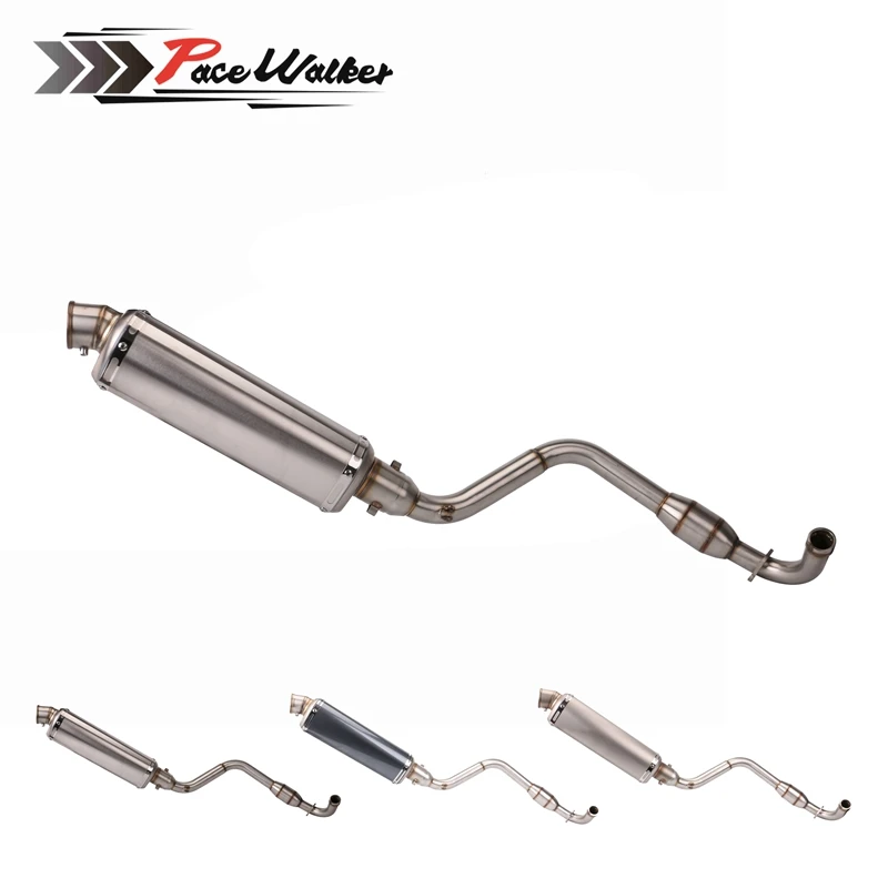 51 мм глушитель выхлопной трубы мотоцикла нержавеющая сталь + выхлопная система