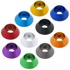 8 шт. в упаковке, алюминиевая шайба M3 с чашечной головкой, внешний диаметр замена RC фурнитуры болты прокладки: 5-10 мм для моделей RC