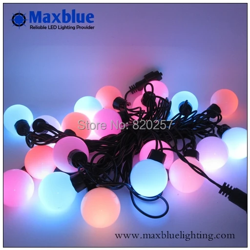 Бесплатная доставка 5 м струны с 20 шт. шарисветильник 4 см IP44 220 В|ball string|lighting balls