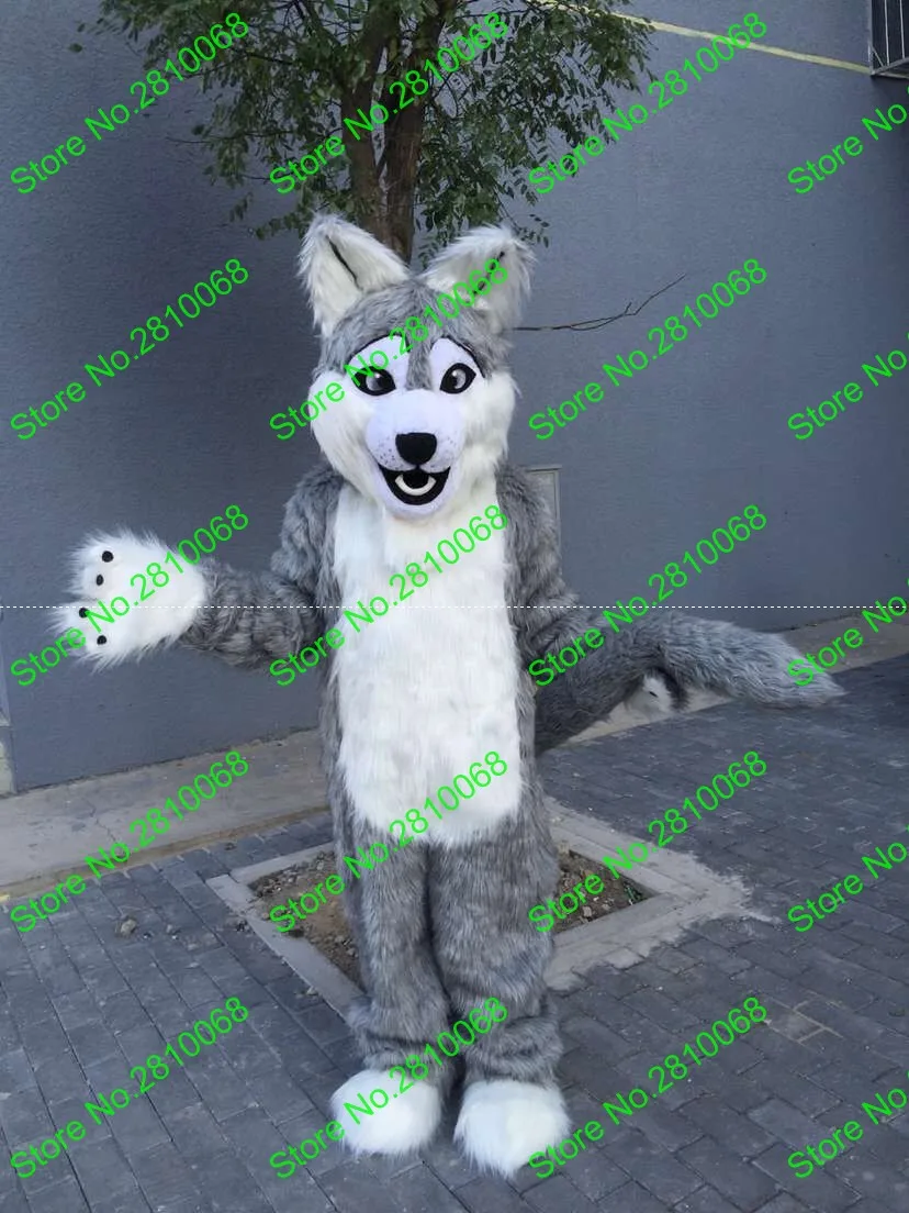 Шлем из ЭВА высокого качества роскошный плюшевый волк талисманы костюмы унисекс