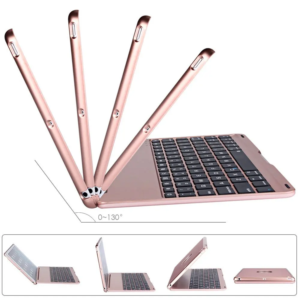 Тонкий беспроводной Bluetooth клавиатура чехол для нового iPad защитный ABS чехол для Apple iPad 9,7(A1822/A1823