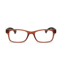 Brown 400% Pro Vision увеличительное стекло унисекс очки увеличение для игл чтения лупа просмотра легкие стекла es - Цвет: Brown