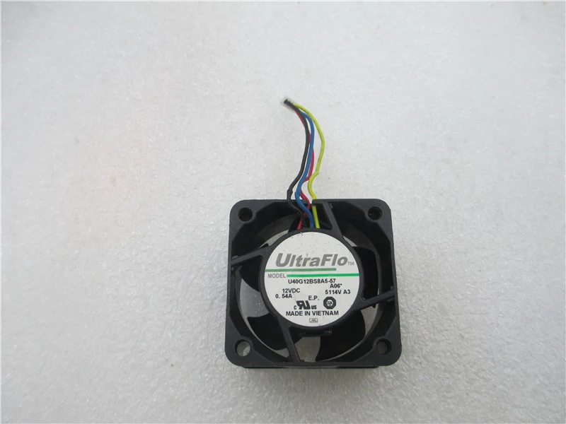 Вентилятор для U40G12BS8A5 57 4X30V 5114V NIDEC 4020 12V 4 см 0.54A 40*40*20 мм провода двойной