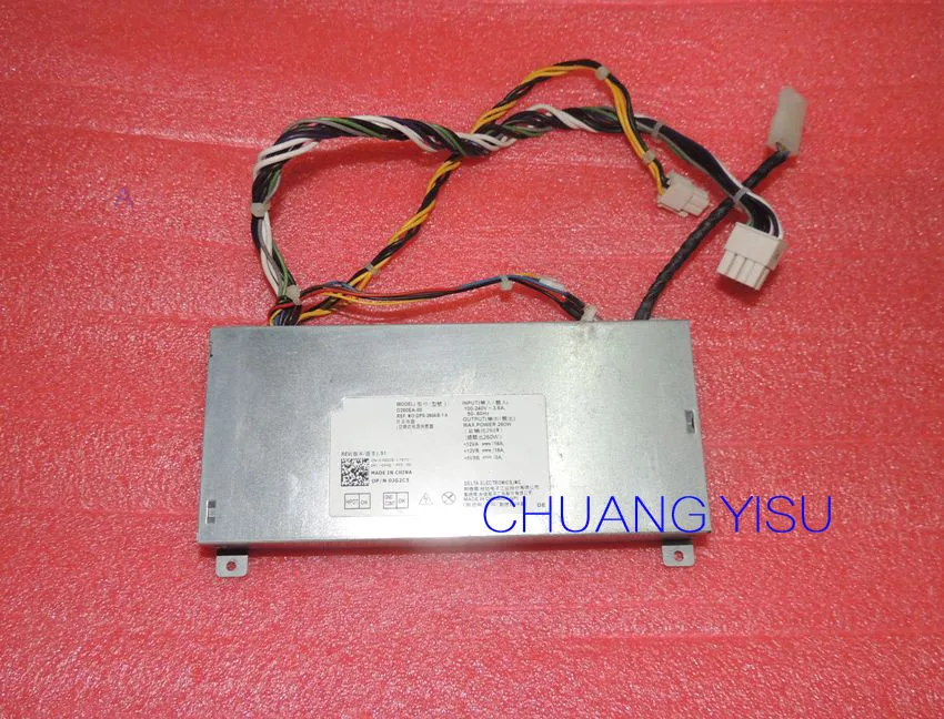 Бесплатная доставка блок питания CHUANGYISU для XPS 2720 260 Вт JG2C5 0JG2C5 D260EA 00 работает
