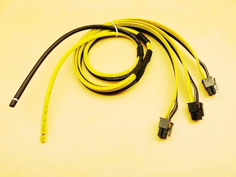 5 шт. новый кабель питания 3 6 контактный адаптер GPU видеокарта провод 10AWG + 16AWG