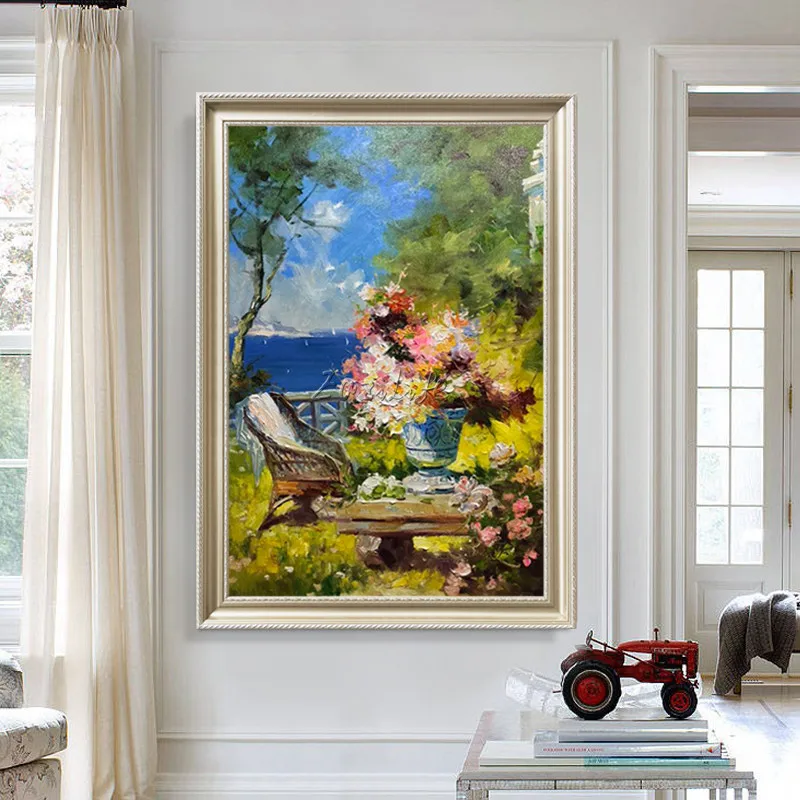 

Canvas painting Venice Mediterranean seascape oil painting wall art wall pictures for living room home decor caudros decoracion9