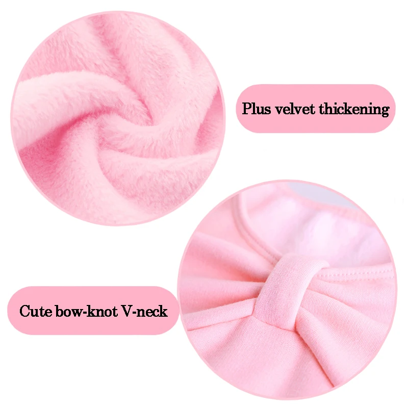 New Children Dance Clothing Plus Velvet Thickening Ballet Skirt Girls Practice Clothes Long-sleeve Dress | Тематическая одежда и