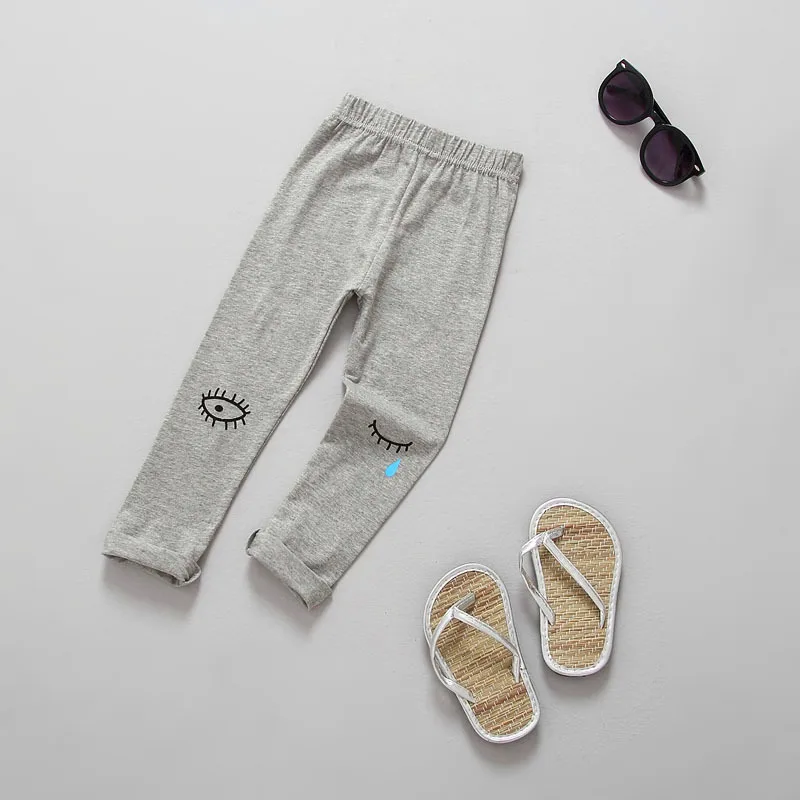 2017 дюймов моды весной новый детская одежда новорожденных девочек дикие леггинсы