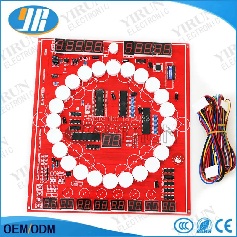 Высокопроизводительная игровая печатная плата ratel Mario с акрилом и проводкой harne