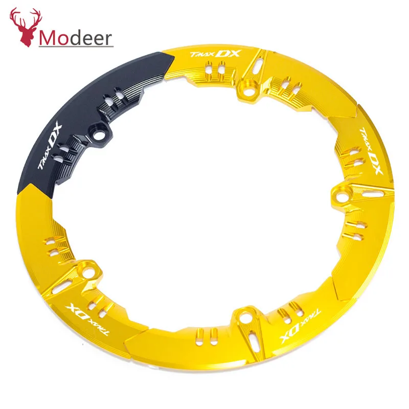 gold TmaxDX Tmax DX SX новые аксессуары для скутеров шкив ремня передачи Защитная крышка для Yamaha Tmax T-MAX 530 DX SX - Цвет: gold TmaxDX