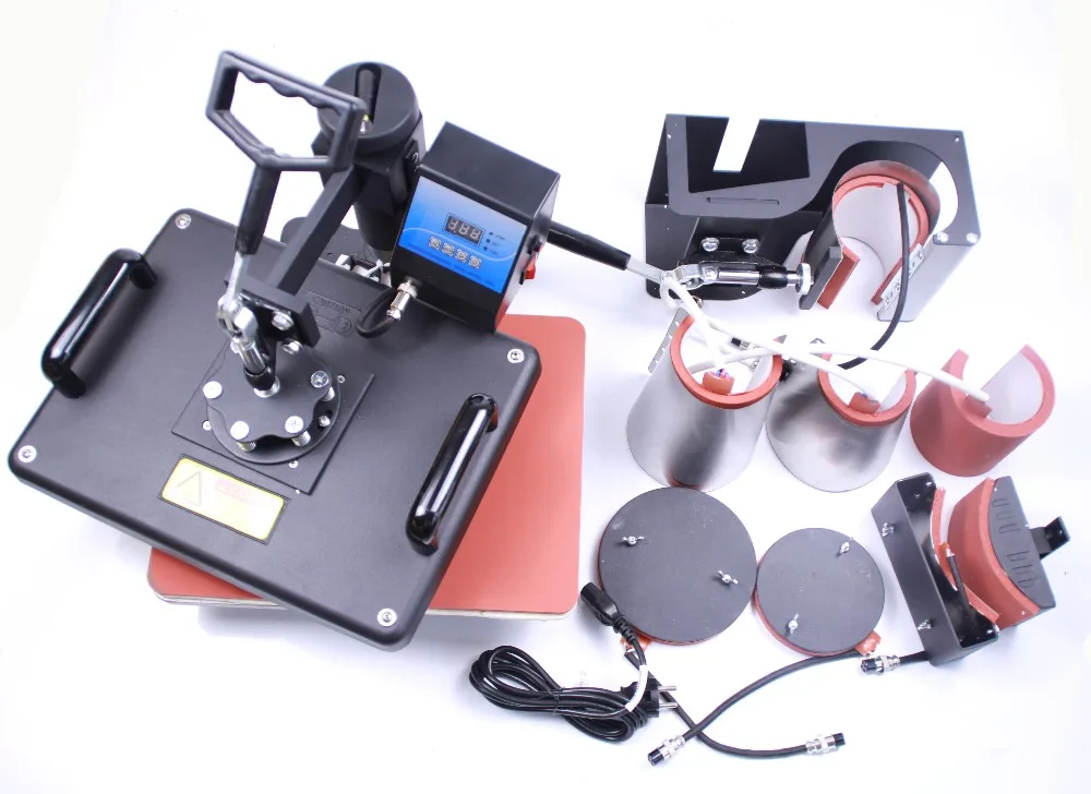 Дешевый высококачественный комбинированный термопресс 8 в 1 сублимационная