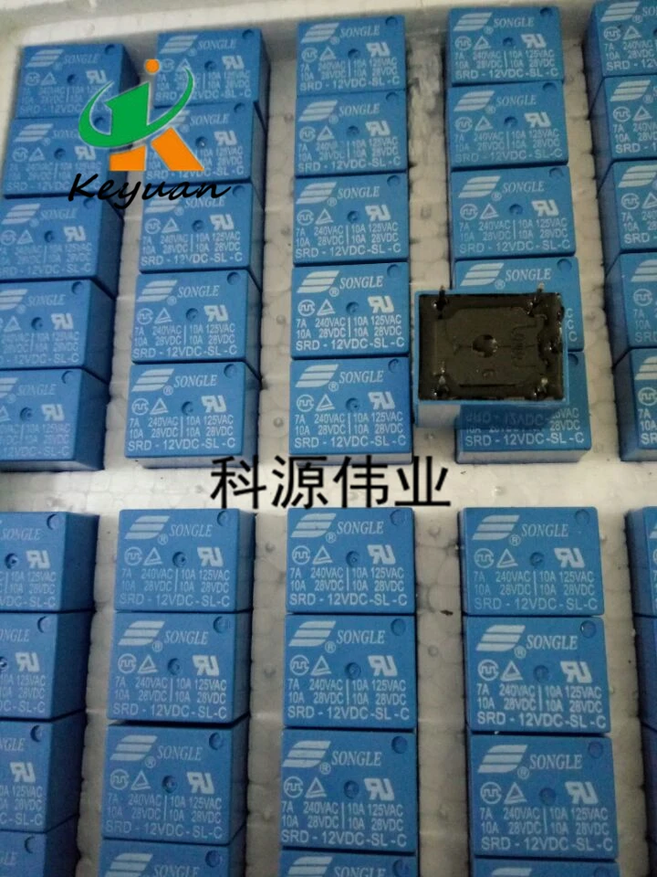 

SRD- 03 05 06 09 12 24VDC 48VDC-SL-C 5PIN T73 10A