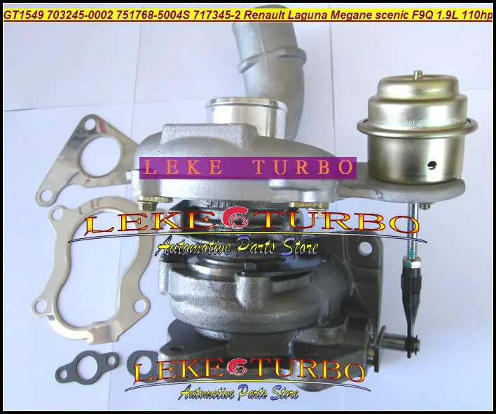 GT1549S 751768 5004S 717345 738123 0001 турбо для Renault Laguna Megane SCENIC TRAFIC S40 V40 F9Q F9Q740 1 9 T 1.9L|turbo turbo turbo|turbo