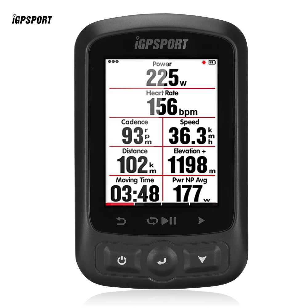 Я gps порт IGS618 ANT + велосипед компьютер Bluetooth Беспроводной спидометр