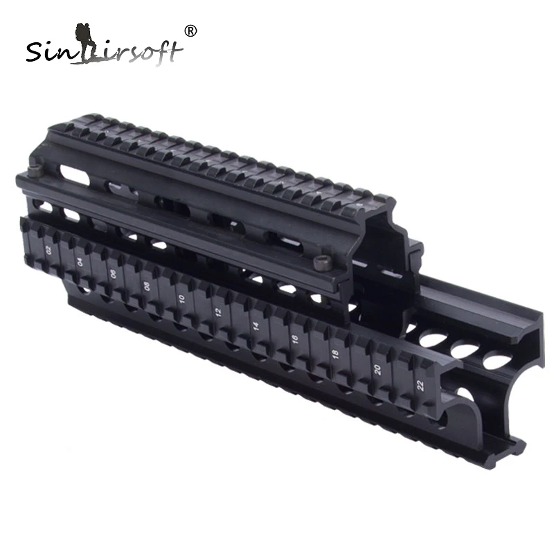 Тактическая система Quad Rail для 7,62X39/. 223 не подходит для Saiga 308 или Saiga 12 MNT-HGSG39 крепления и аксессуары с резиновыми крышками