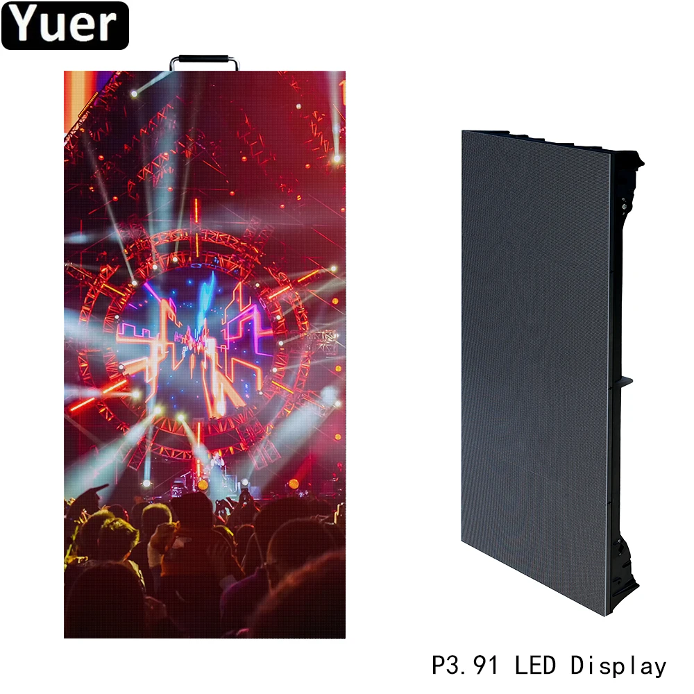 8Pcs/Lot P3.91 HD LED Display 50x100CM LED Advertisement Panel SMD2020 DJ Disco Light Stage LED Video Display Module Video Wall