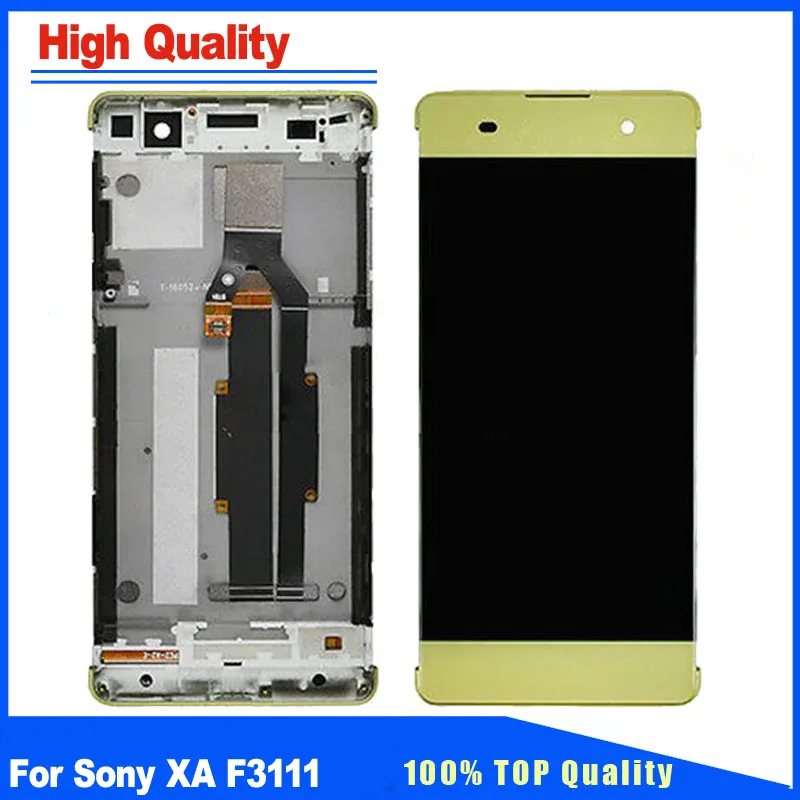100% Тесты для Sony Xperia XA F3115 F3111 F3316 ЖК-дисплей Дисплей Сенсорный экран дигитайзер с