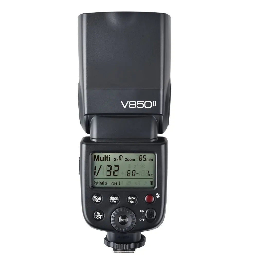 Godox V850II GN60 2 4G Беспроводная X СИСТЕМА Speedlite литий ионный аккумулятор вспышка для Canon