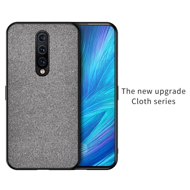 Роскошный тканевый чехол для Xiao mi Red mi K20 Pro Чехол кожаный мягкий твердый чехол из ТПУ для Red mi K20 Pro mi 9T Pro mi 9T mi 9 SE чехол - Цвет: Gray