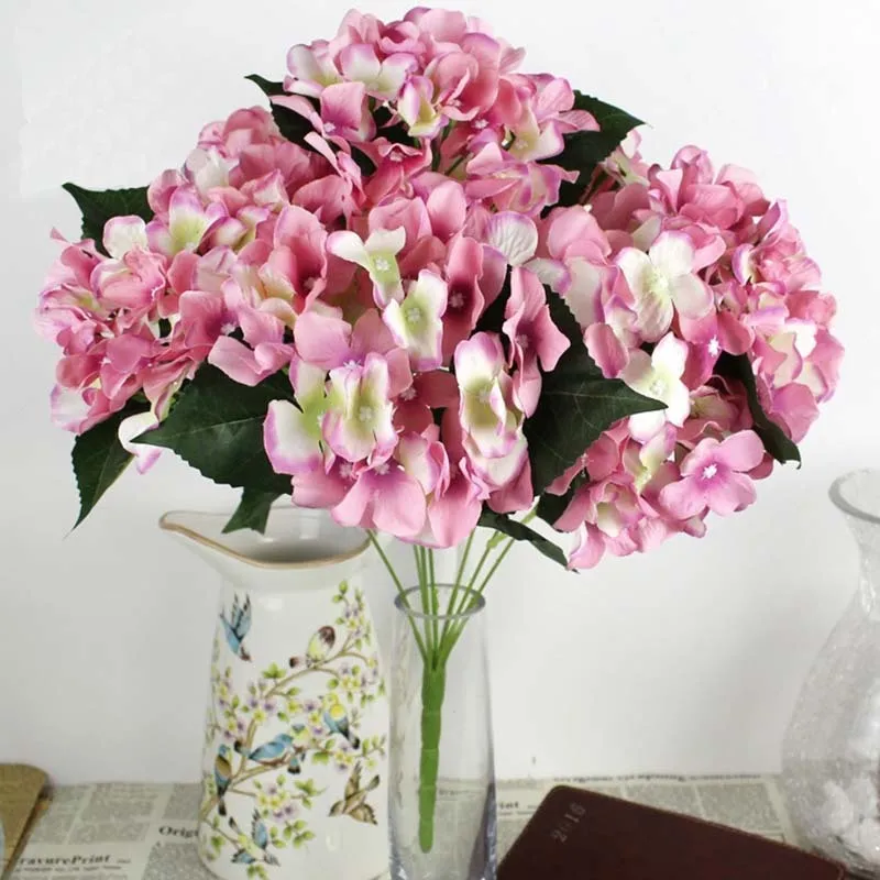 7 голов Декор поддельные цветы настоящие Цветы Букет Искусственные различные