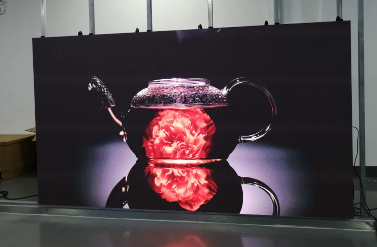 Полноцветный hd smd внутренний светодиодный дисплей литой алюминиевый шкаф NovaStar контроллер p1.25 пикселей 2k 4k 16:9 led tv