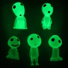 5 шт.лот лесной дух эльф Автомобильные украшения Смола дерево эльфы кукла Автомобильный интерьер приборной панели украшение для принцессы Mononoke