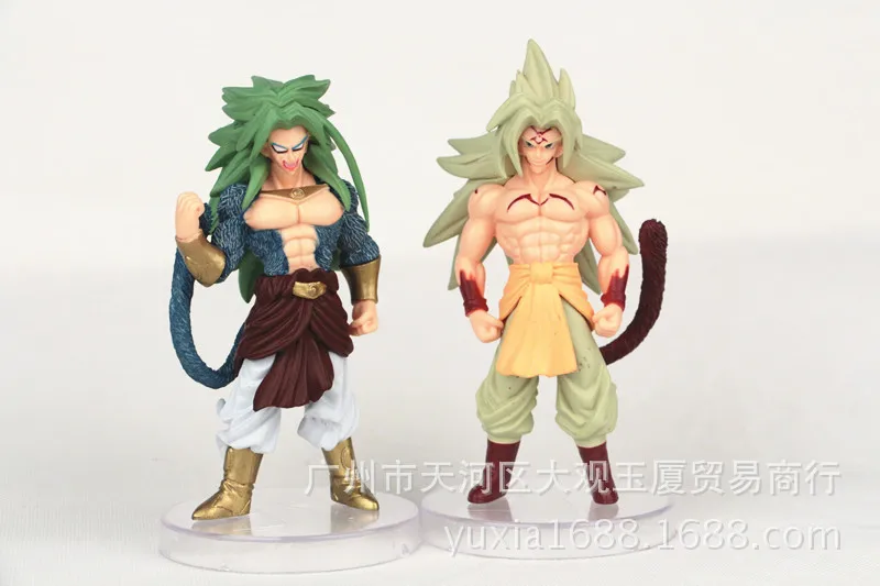 10-12cm 6pcs/set Anime Cartoon Dragon Ball Z PVC Action Figure Goku Son Toys | Игрушки и хобби