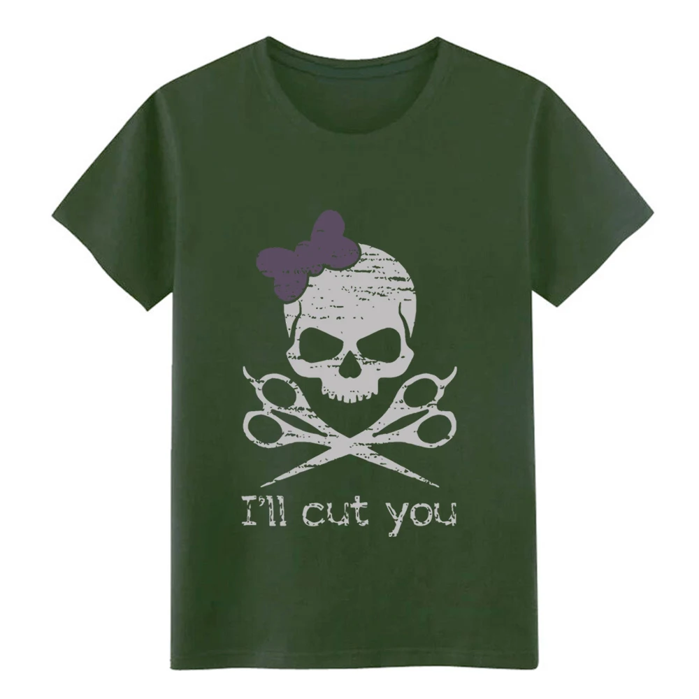 I ll cut you hunt футболка с коротким рукавом и круглым воротником уникальная модная