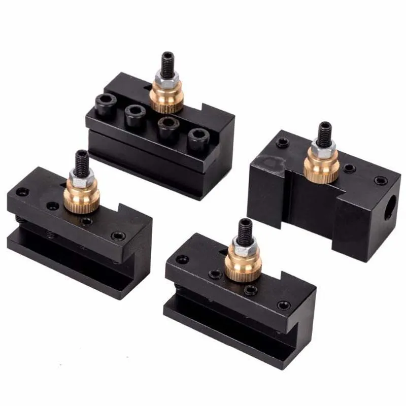 Mini Metal Quick Change Tool Post Holder Boring / Turning Facing Kit Set for Table Hobby Lathes | Инструменты