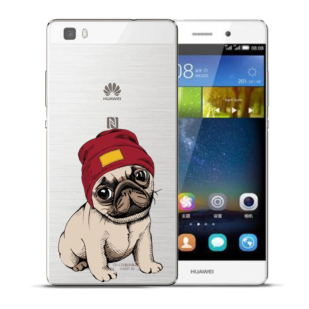 Классный чехол Corgi для Huawei P8 P9 P10 P20 P30 Lite Plus Mate 10 Pro Y5 Y6 II Y3 Y7 2017 Honor 9 6X 7X|Бамперы| |
