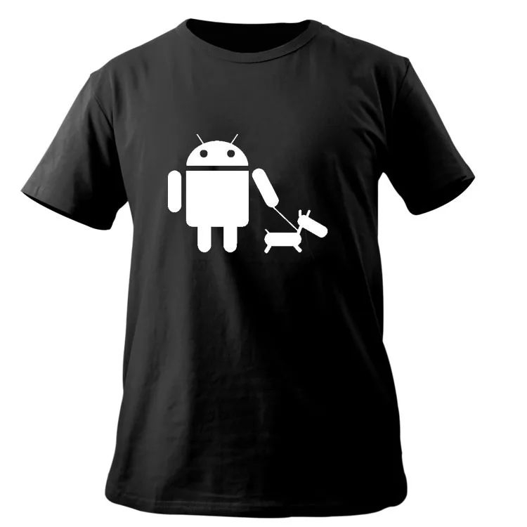 Футболка на Android креативная забавная футболка для мужчин и женщин классная новая
