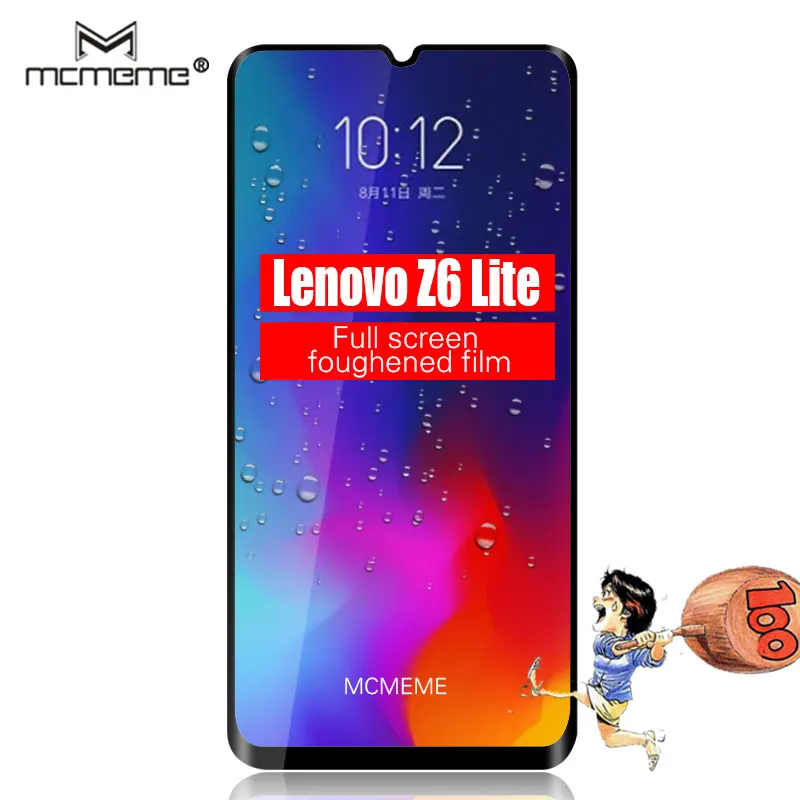 Для Lenovo Z6 lite Z6lite Защитное стекло для экрана Youth Z 6 защита полное покрытие пленка